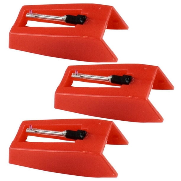 Agujas De Repuesto Para Tocadiscos,., Para Tocadiscos De Vinilo 3 Uds Speravity EL015858-00
