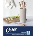 thumbnail image 2 of Set de Cuchillos de Cocina Oster Gunderson 6 Piezas con Bloque de Madera, 2 of 7