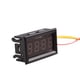 thumbnail image 5 of Reloj electrónico digital LED azul de 4 dígitos de 0,4 pulgadas para motor de motocicleta de coche Tmvgtek Para estrenar, 5 of 9
