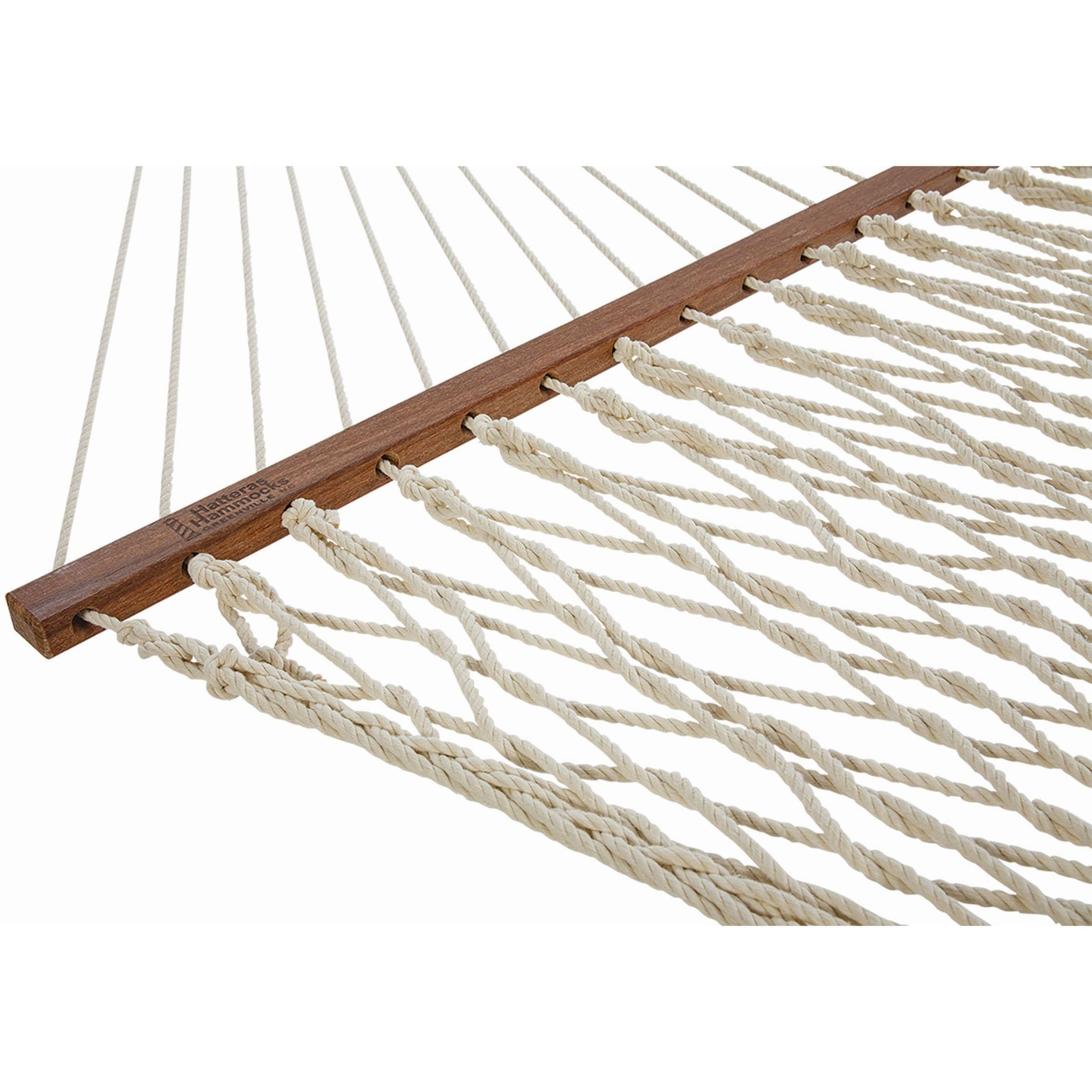DURACORD® Deluxe Rope Hammock - Antique Brown
