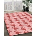 thumbnail image 2 of Ahgly Company Indoor Square Patterned Baby Pink Area Rugs, 6' Square, 2 of 6