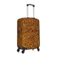 thumbnail image 3 of Daiia Golden Glitter Luggage Cover, Thickened Washable Travel Luggage Covers, Elastic Unique Baggage Covers for 18-20 inch Luggage-Large, 3 of 9