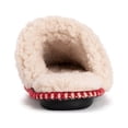thumbnail image 2 of MUK LUKS Women's Frida Scuff Slippers - White Plaid, XL (11-12), 2 of 9