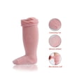thumbnail image 6 of Gustave 5 Pairs Baby Toddlers Knee High Socks Cotton Non Skid Long Grip Socks Anti Slip Cute Ruffle Tube Stockings for Kids Infants Girls Boys (0-12 Months), 6 of 7