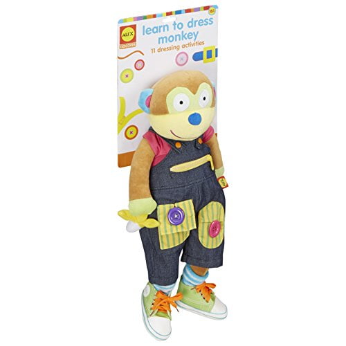 Alex learn to dress monkey discount