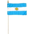thumbnail image 4 of Argentina Flag 12 x 18 Inch - 3-Pack | Durable and Fade-Resistant | Strong Canvas Heading & Brass Grommets | Ideal for Parades, Gardens, Events, & Indoor Displays, 4 of 6