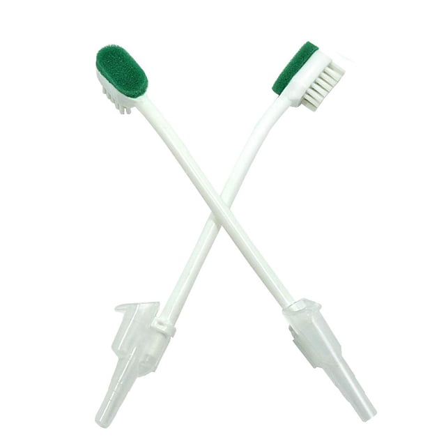 20 Pcs Éponge Jetable à Succion pour Brosse à Dents, Éponge à Succion pour Crachats, Éponge à Succion pour Brosse à Dents, Brosse à Dents à Succion