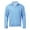 Blue, variant on Elvqul Collar Shirts for Men Long Sleeve Formal Printed Zip up Mens Shirts Blue