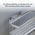 thumbnail image 4 of Cesta De Almacenamiento De Cocina, Soporte De Drenaje Montado En La Pared, Soporte De Alta Carga Para Herramientas De Limpieza De Esponja, 4 of 7