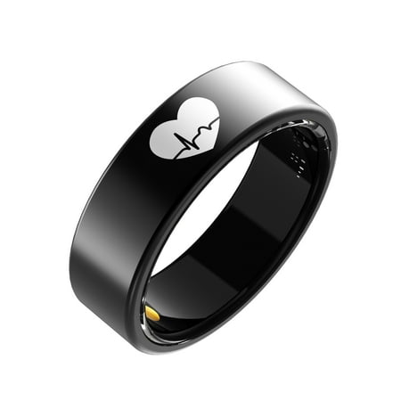 Oura Ring 4 - Smart Ring - Size Before You Buy with Oura Ring 4 Sizing Kit - Size 4 - Stealth