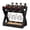 Black, variant on Shenbor HDPE Countertop 3-in-1 Wine Rack, X-Shaped Stable Design, Holds 4 Bottles & 6 Glasses, Cork & Tool Storage, 304 Stainless Steel Hardware, Easy 10-Min Assembly