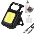thumbnail image 1 of Escalada COB LED Mini lámpara de llavero portátil Tipo-C Antorcha recargable USB a prueba de agua Tmvgtek Para Estrenar, 1 of 9