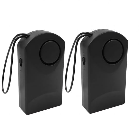 GJX 2-Pack Door Knob Alarm, 120dB Portable Security Alarm