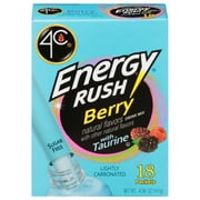 4C Totally Light 2 go Energy Rush Berry Drink Mix, 14 ct
