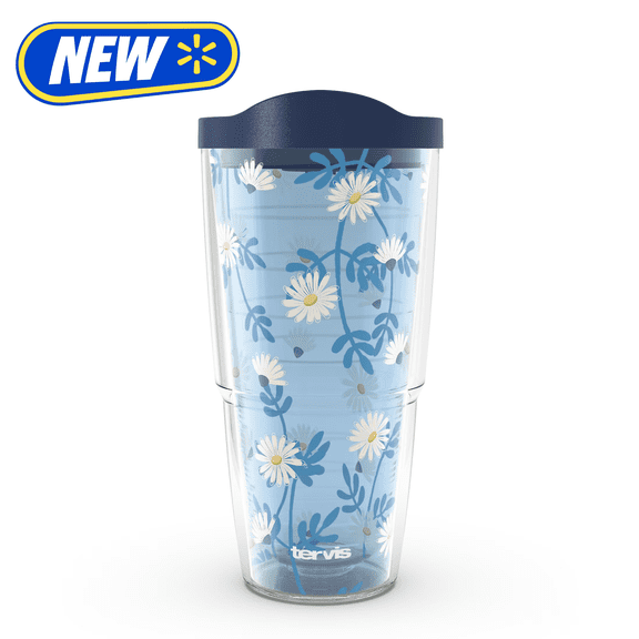 Tervis Classic Tritan Skyfall Daisies 24oz Classic Tumbler with Travel Lid