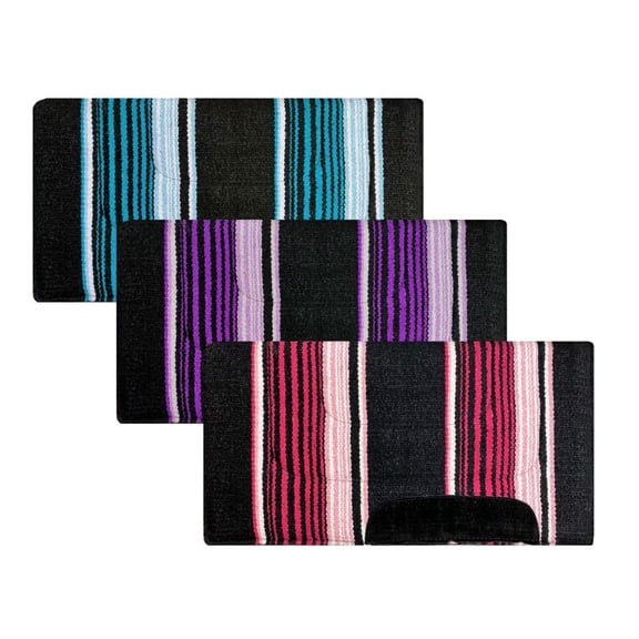 Showman 30" x 30" Acrylic Top Felt Saddle Pad (Blue)