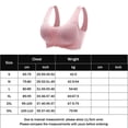 thumbnail image 2 of Conjunto de lencería Sujetador de encaje para mujer, sujetador cómodo y transpirable, ropa interior de fácil cierre (rosa XXXL) Kuymtek Rosa T 3EG para Mujer, 2 of 5