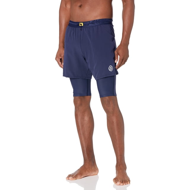 Medias de compresión y pantalones cortos SKINS Series-3 Superpose Hybrid para hombre