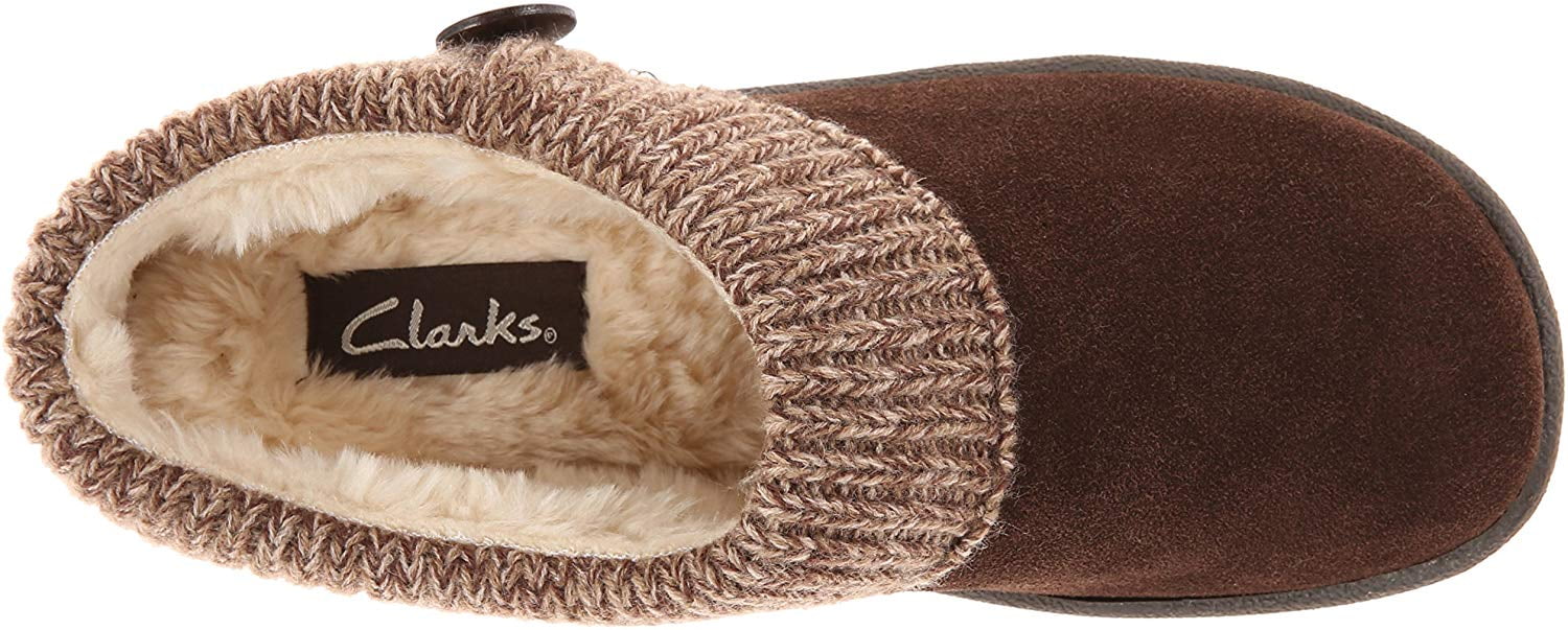 clarks women's sweater clog slipper