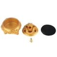 thumbnail image 1 of Porte-encens, Encens de 3 Pieds Multi-Usage pour Cadeaux Jaune Doré, Bronze, Cuivre Rouge, 1 of 8