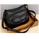 thumbnail image 3 of Bolsa Bolso Dama Casual Cuero Gran Capacidad Impermeable Viaje Negro, 3 of 3