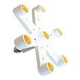 thumbnail image 1 of Adaptateur Diviseur d'Ampoule 7-en-1 Base E27 Convertisseur LED Support de Douille, 1 of 9