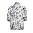 thumbnail image 6 of Endives Womens Casual Shirts 3/4 Sleeve Tops V Neck Stand Collar Blouse Beach Vacation Shirts Spring Outfit, 6 of 6