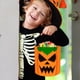 thumbnail image 3 of Bolsa de Dulces de Halloween con Diseño de Calabaza | Bolsa Personalizada para Pedir Dulces | Bolsa Reutilizable de Poliéster para Recuerdos de Halloween | Almacenamiento de Dulces con Nombre Persona, 3 of 5