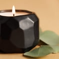 thumbnail image 5 of Hyggelight | The Growing Candle Unscented Soy Candle with Wildflower Seeds, Unscented Candle in Emma Black Ceramic Container, 5 of 12