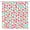 Pink Teal Golden, variant on Small Stall Shower Curtain,Valentine‘s Day Red Heart Geometric Stripe Polka Dots Romantic Love Sweet for Girl Woman RV Bathroom Home Curtain Decor with Hooks,36" Wx70 H