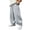 Grey, variant on NOEGOEU Boys Sweatpants Elastic Waist Joggers Cotton Pull on Pants for Kids with Pockets 5-16Y (Black,11-12 Years)