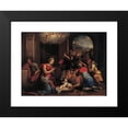 thumbnail image 2 of Benvenuto Tisi 18x15 Black Modern Framed Museum Art Print Titled - Adoration of the Sheperds (Between 1536 and 1537), 2 of 5