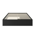 thumbnail image 6 of Nexera Hunter Full Size 2-Drawer Storage Bed Frame, Black, 6 of 7