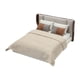 thumbnail image 4 of Cama en miniatura para casa de muñecas, modelo de cama doble, muebles para casa de muñecas, muebles en miniatura Estilo C, 4 of 8