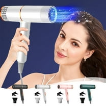 JLFNYA Hair Dryer,Professional Salon JLFNYA Hair Dryer,High Speed,Lightweight Travel Hairdryer for Normal & Curly Hair Includes Volume Styling Nozzle