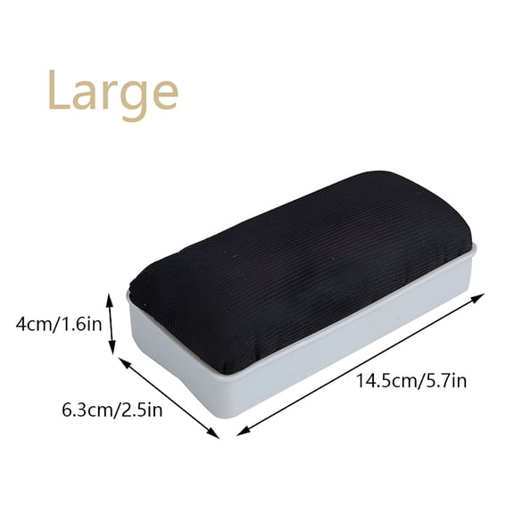 CCOCC Magnetic Dry Erase Eraser,Glass Eraser,Whiteboard Board Eraser for Classroom,Home and Office Use (Gray)