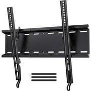 MountFTV Tilt TV Wall Mount Bracket Low Profile Fits 23-65 inch TVs, TV Mount Max 400x400mm, Holds up to 115lbs