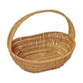 thumbnail image 3 of Cesta de almacenamiento tejida Zulema Cesta para servir aperitivos ligera M, 3 of 8