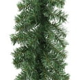 thumbnail image 6 of Pemberly Row 32.8Ft Adjustable Armrests PVC Christmas Garland in Green, 6 of 7