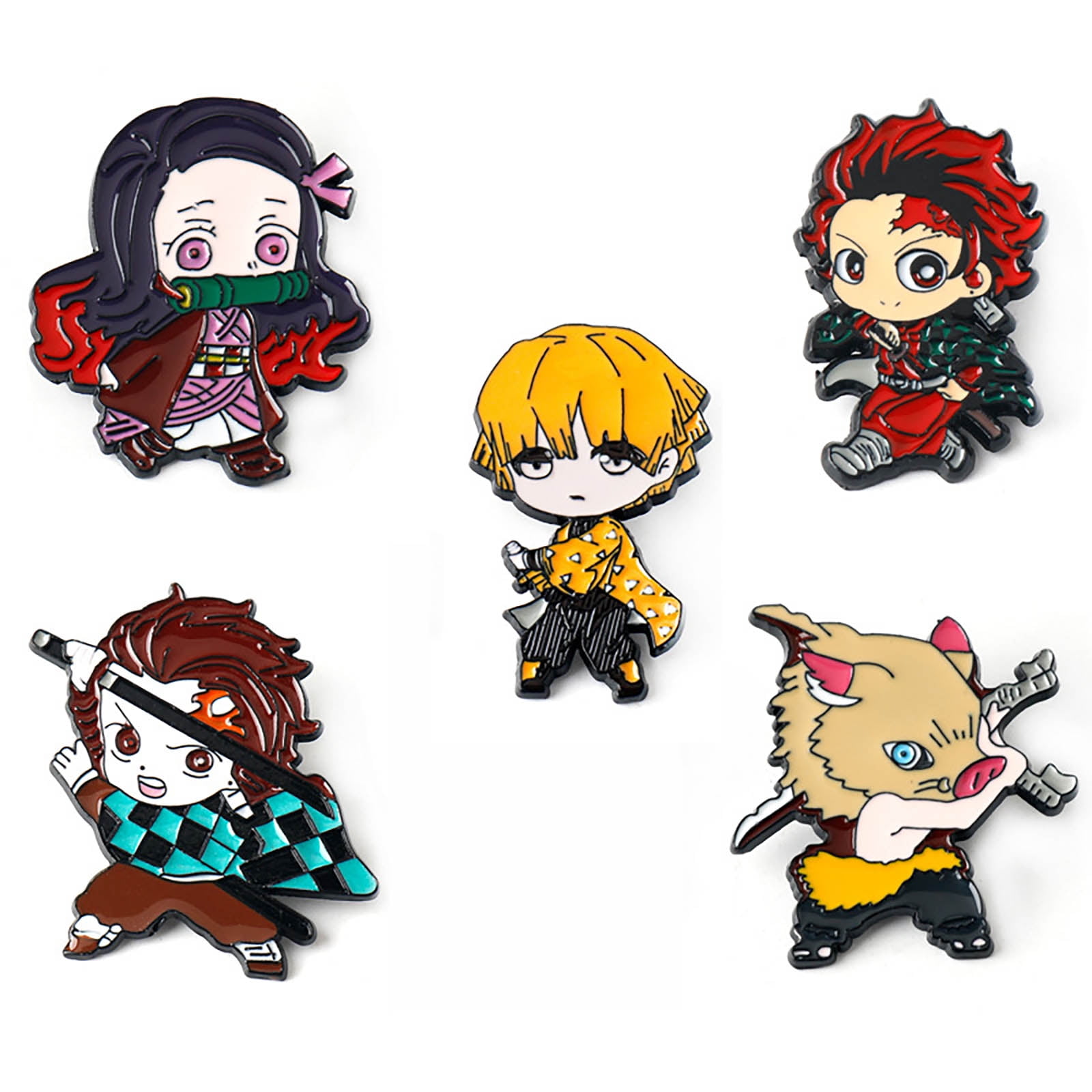 Anime Character Collection Enamel Pins Set Custom JOJO Bojji Nezuko SK∞  Cartoon Icon Brooch Lapel Badge Cute Jewelry for Fans