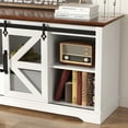 thumbnail image 6 of RichYa Easy Assemble Television Stands with Storage Cabinets and Drawers, Fiberboard White, 6 of 7