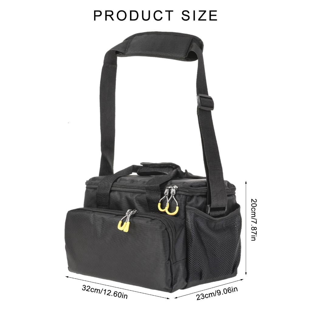 Yihuala Waterproofs Fishing Bag Large Capacity Fishing Tackle Backpacks Outdoor Fishing Lures Gear Bag Carrying Pouches Enduring