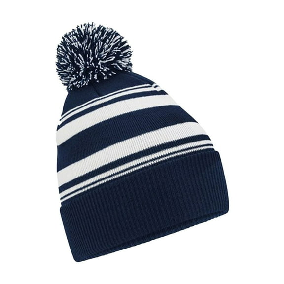 Beechfield  Adult Fan Striped Beanie
