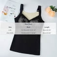 thumbnail image 3 of Gamivast Shapewear Camisole Tank Top for Women Built In Bra Lace Bust Wide Strap Seamless Compression Slimming Cami for Layering Everyday Outfit Wear Body Shaper, 3 of 5