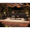 thumbnail image 6 of Patio Furniture Set on Sale, Outdoor Rattan Wicker Rocking Chair with Coffee Table for Backyard, Poolside, Porch, Gray, 6 of 8