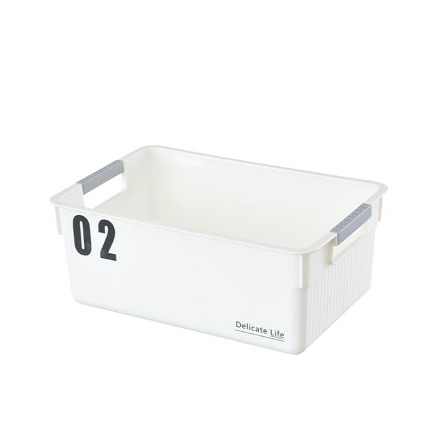 Saving Sale! Cameland Multi-functional Storage Box Plastic Toys Snacks And Sundries Portable Tidying Box Living Room Kitchen Counter Top Storage Box