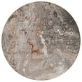 thumbnail image 2 of Addison Rugs Chantille Indoor/Outdoor Contemporary Abstract Terracotta Washable Round Rug, 8' x 8', 2 of 6