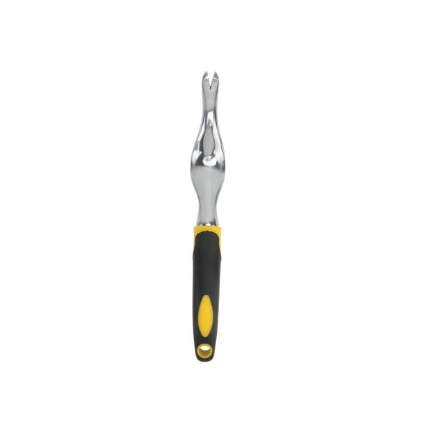 weeder fork Manual Weeder Fork Handheld Gardening Weeding Tool with Ergonomic Handle Weed Puller Weed Removal Cutter for Garden Lawn Yard