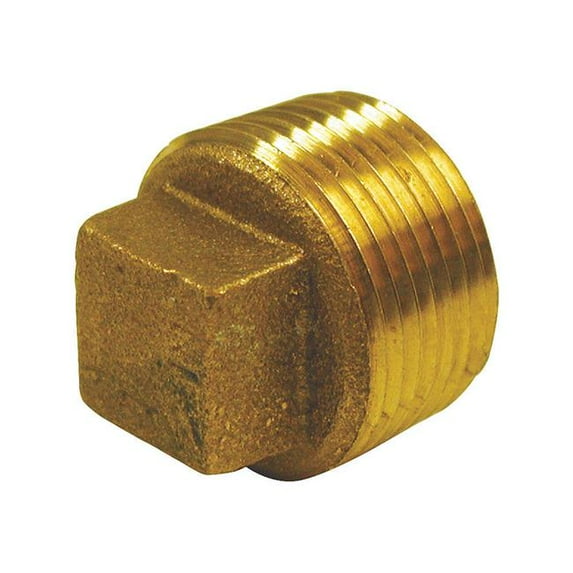 American Imaginations AI-35990 1 x 1 in. Brass Plug, Brass