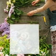 thumbnail image 1 of unbranded Flower Wrapping Paper Sky Blue Floral Material for Bouquet Presentation, 1 of 6